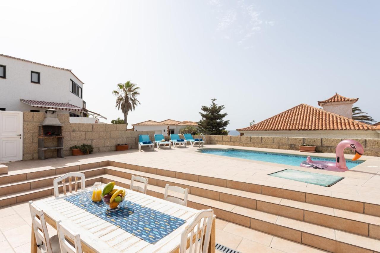 Casa Higo - Private Pool - Ocean View - Bbq - Terrace - Free Wifi - Child & Pet-Friendly - 3 Bedrooms - 6 People Poris de Abona Exterior photo